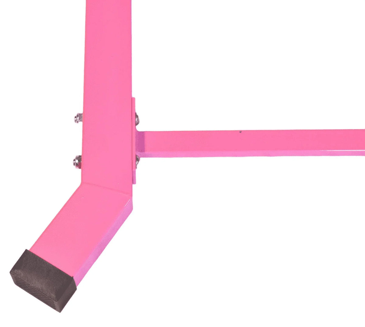 Junior for Gymnastics Training Gym Horizontal 5 FT HD Bar, Bar Expandable Bar to Kip Legs Gymnastic Balançoire Training Equipment 3 BAR Adjustable Strong FT Home Bar Height PINK Curved Gymnastics Kids