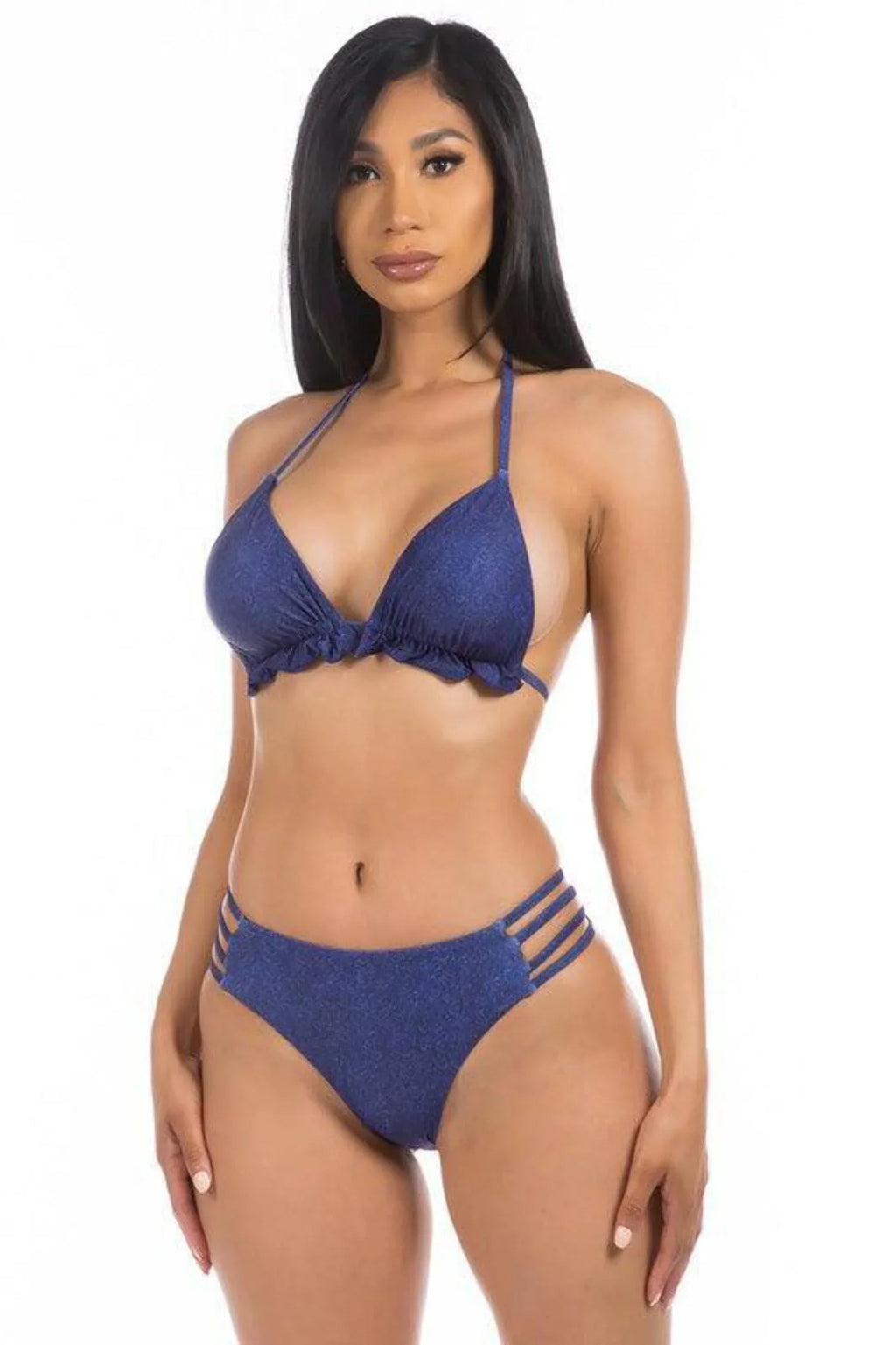 Piece Denim Bikini Two