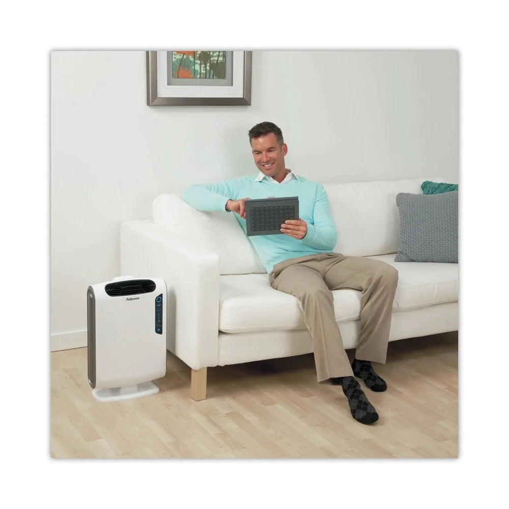 HEPA True Antimicrobial Filter Fellowes AeraSafe with Treatment