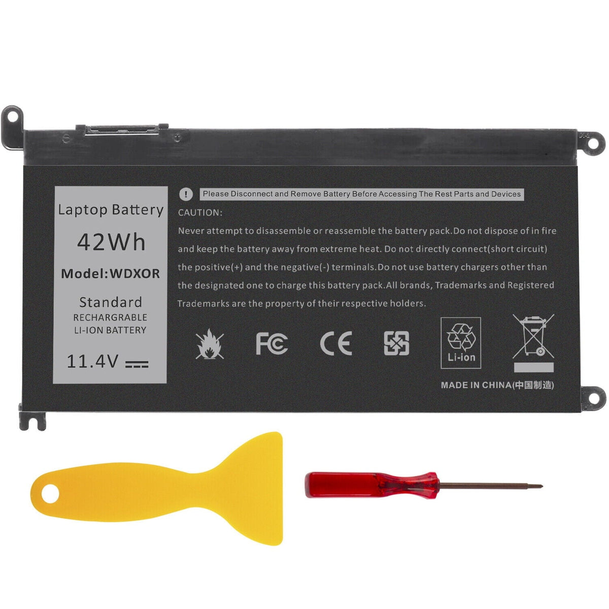 7368 7460,Inspiron 7378 Dell 13 Battery For 14 Inspiron
