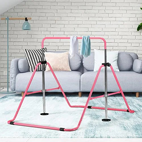 Tumbling Gymnastics Horizontal Junior Monkey Bar Height Kids, Bar, Folding Bars for Adjustable Wesfital Training Bars, Home Bars Gymnastics