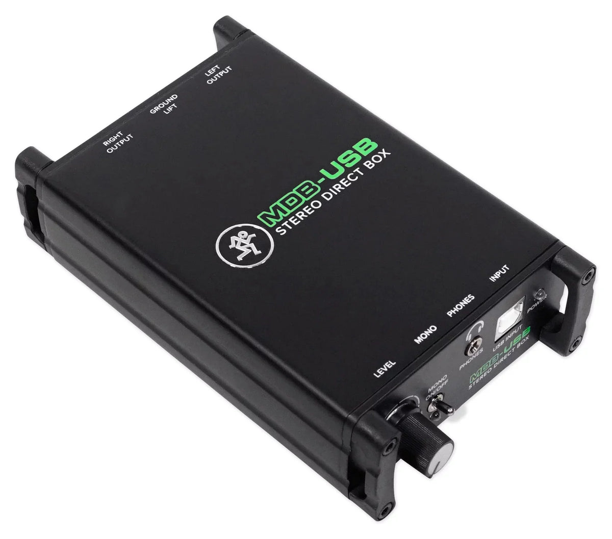 Mackie + Direct Box MDB-USB Box For Headphones USB PC DI Stereo