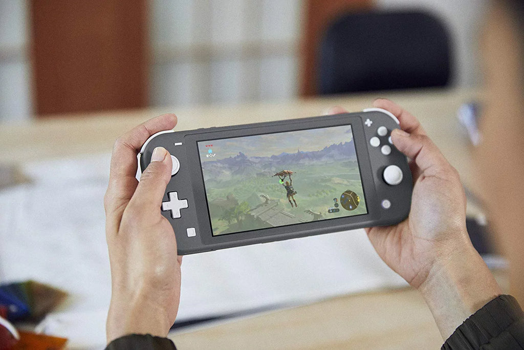 Restored Switch With (Refurbished) Cord Gray Lite Nintendo Power