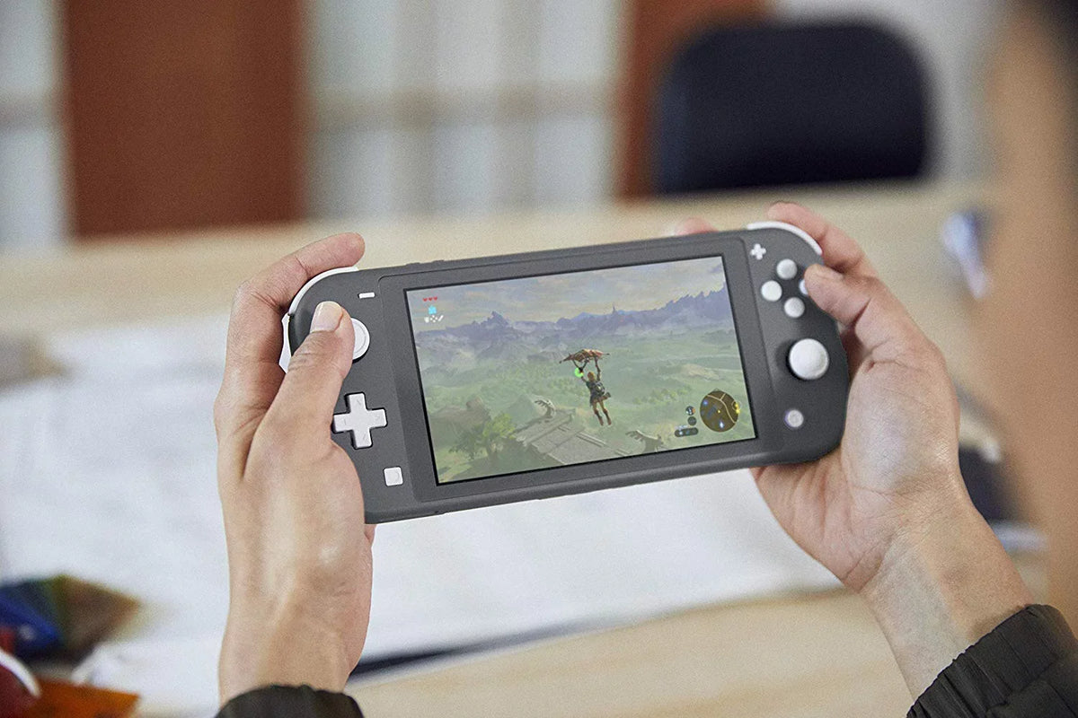 Restored Switch With (Refurbished) Cord Gray Lite Nintendo Power