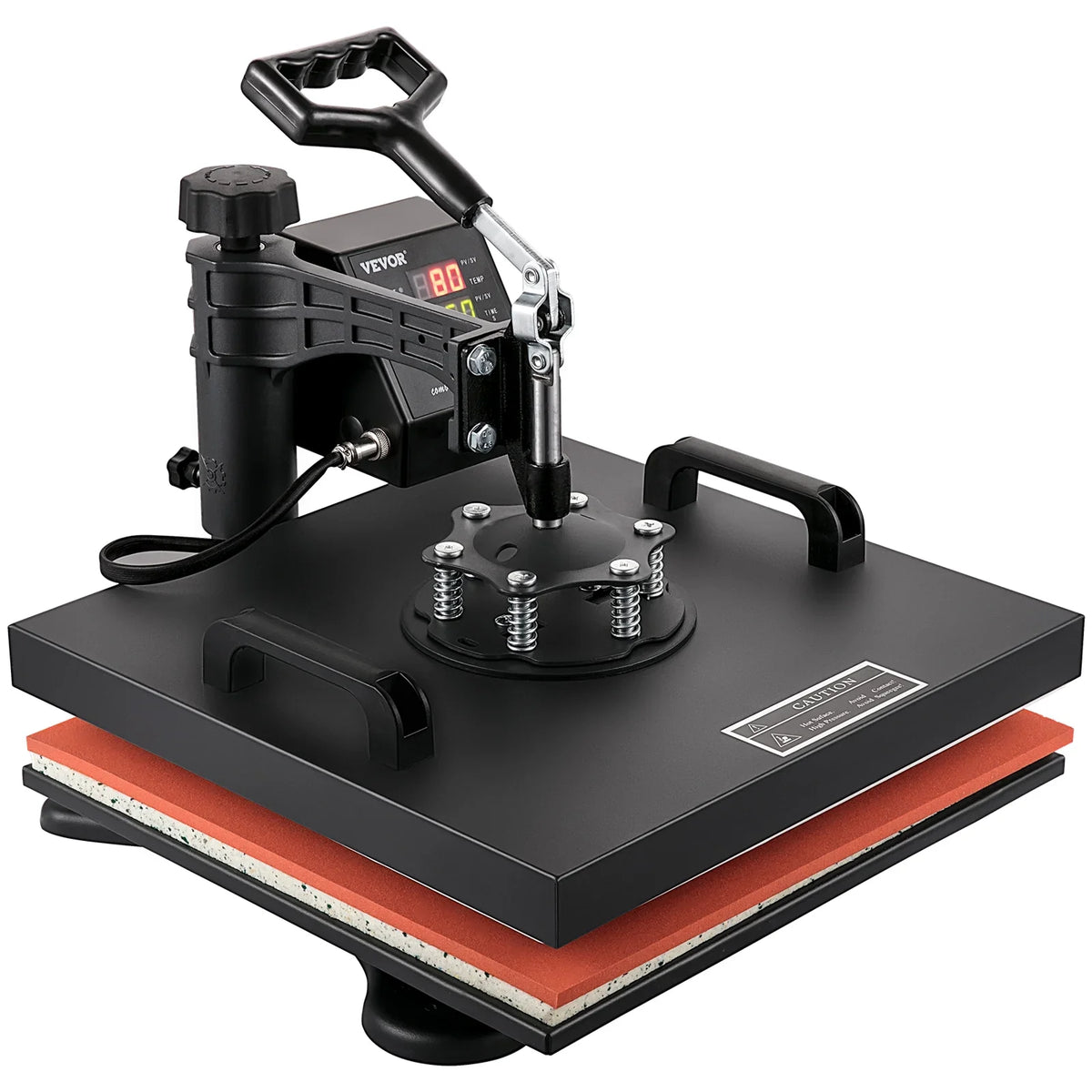 Rotation in Away Dual LED Degree Display Heat Sublimation Multifunctional 1 Transfer Swing Combo Machine VEVOR Press 15"x15" Heat Machine Digital 8 360