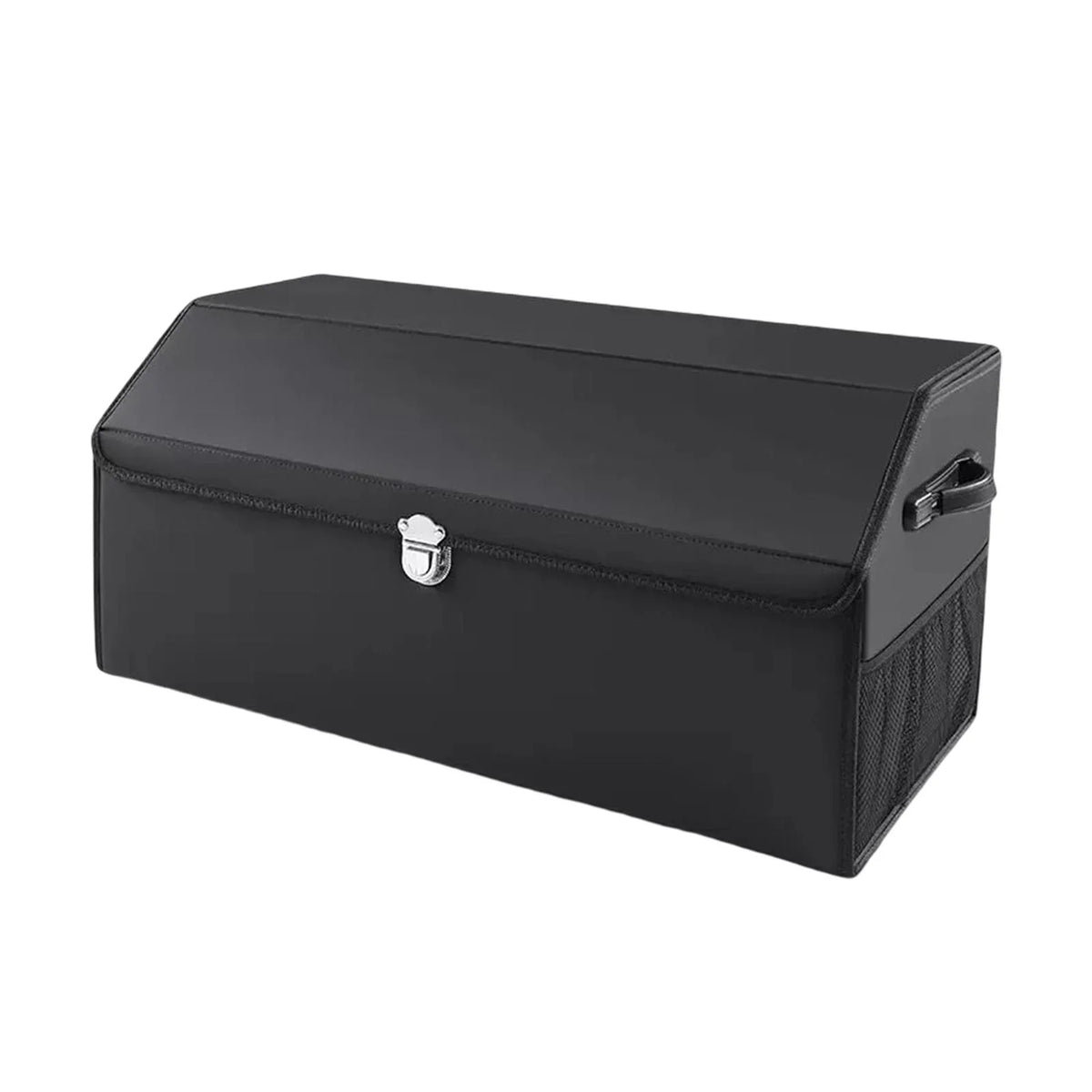 Bin Car Box for Storage Foldable Dustproof Cars Car Trunk Organizer Handles with L