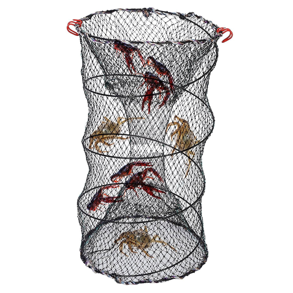 Packs, Trap Prawn Fishing 2 Net iMounTEK Crayfish Pot Crab Lobster, 22x11.8x11.8in Cage Shrimp for Bait