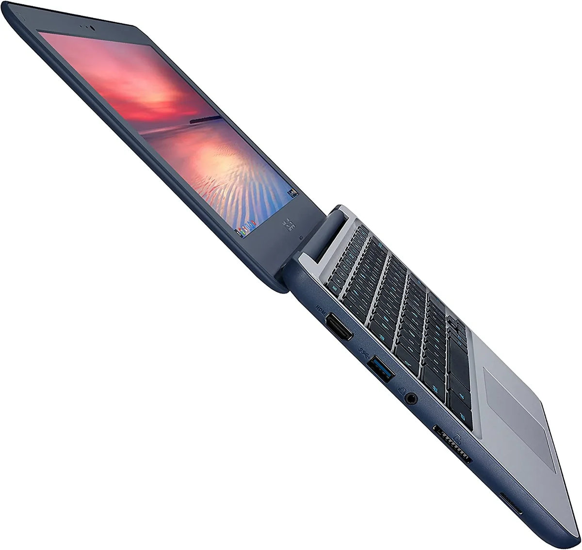 Chrome, 11" Hard C202SA-YS02, RAM, ASUS Intel Celeron, 1.60 DDR3 Drive, Chromebook Grade GHz Screen B) SSD (Used 4GB 16GB