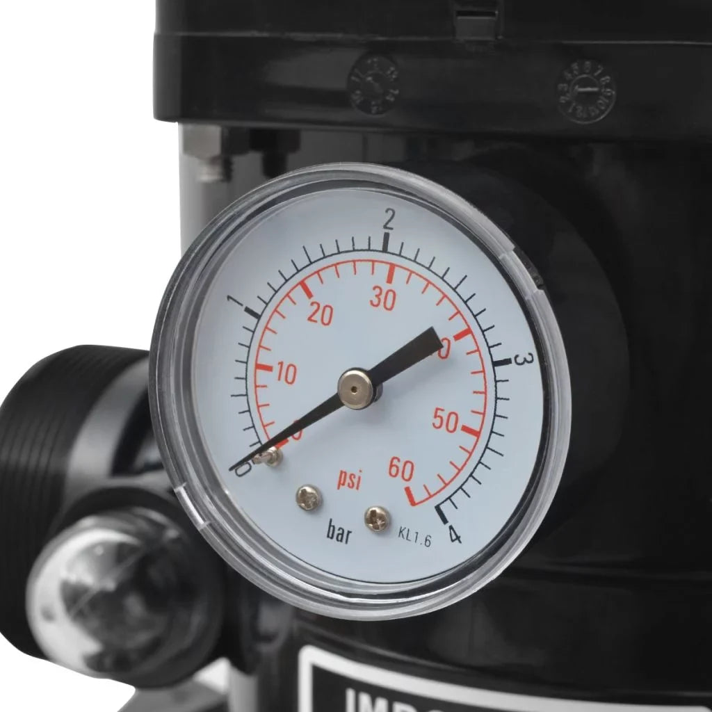 18 Sand Filter Position Valve Blue 6 with Pool inch