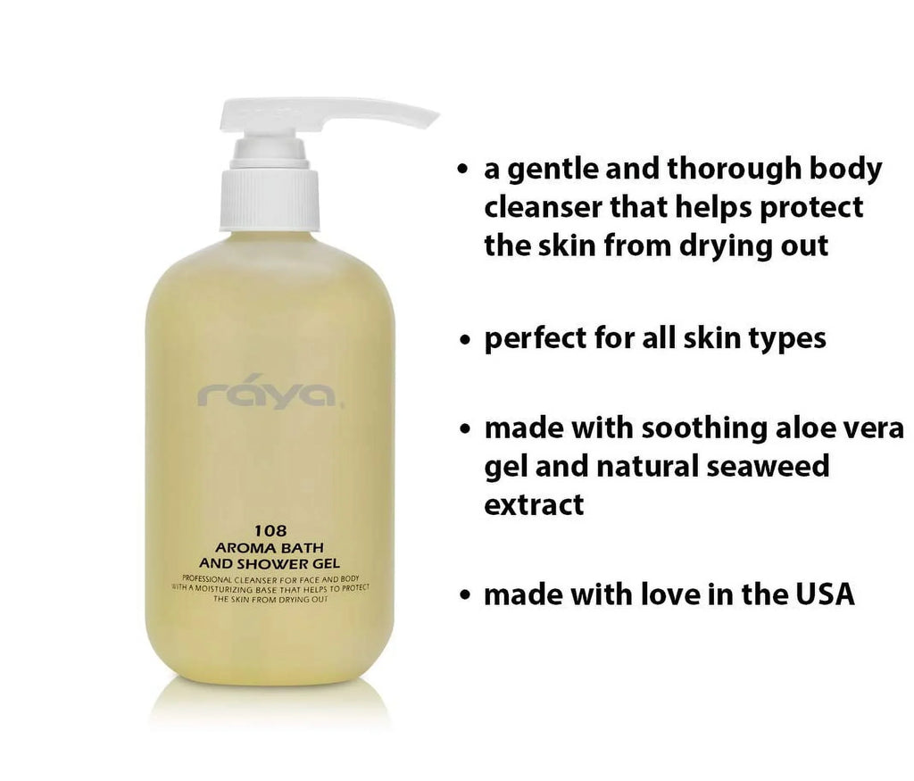 Cleanser (108) Moisturizing Bath Great Gentle Body Gel And 16 For | Shower All | Skin And Aroma Oz
