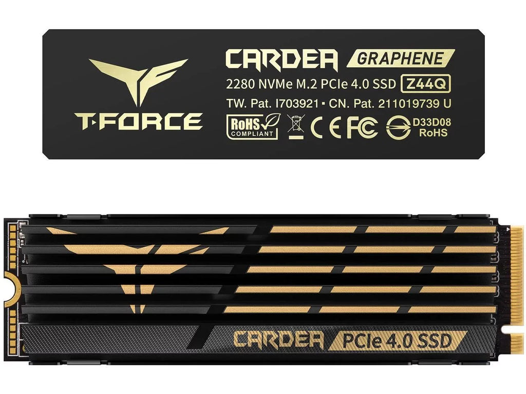 Gen4.0 x4, TM8FPQ002T0C327 Drive T-FORCE Group CARDEA M.2 1.4 2280 Solid State (SSD) 2TB PCIe NVMe Internal Team Z44Q