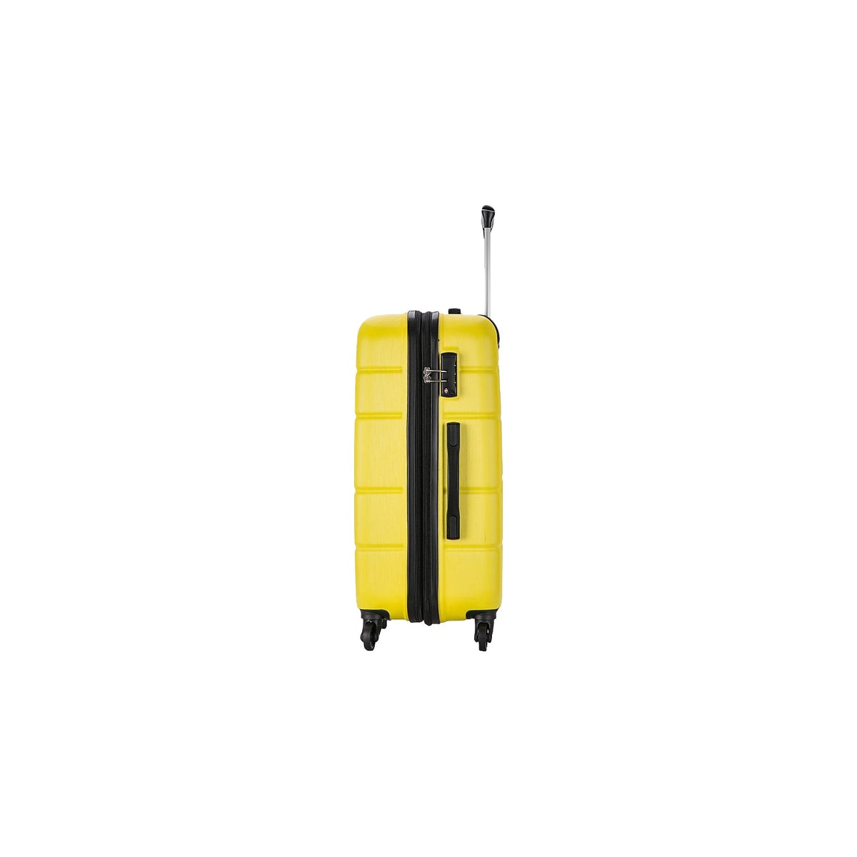 RODEZ DUKAP Spinner Luggage Yellow (DKROD00M-YEL) Plastic 4-Wheel