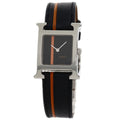 Wristwatch Stainless HH1.210 Hermes (Good) Watch Women's Pre-Owned Steel/Leather HERMES H