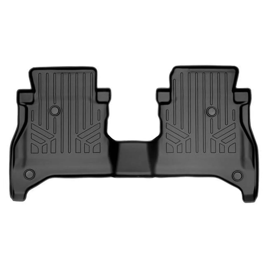 Black Storage Lockable with Gladiator, Floor Mats Jeep 2nd 2020-2023 Fit Underseat Row Non Smartliner SB0479 Custom Liner for Rear