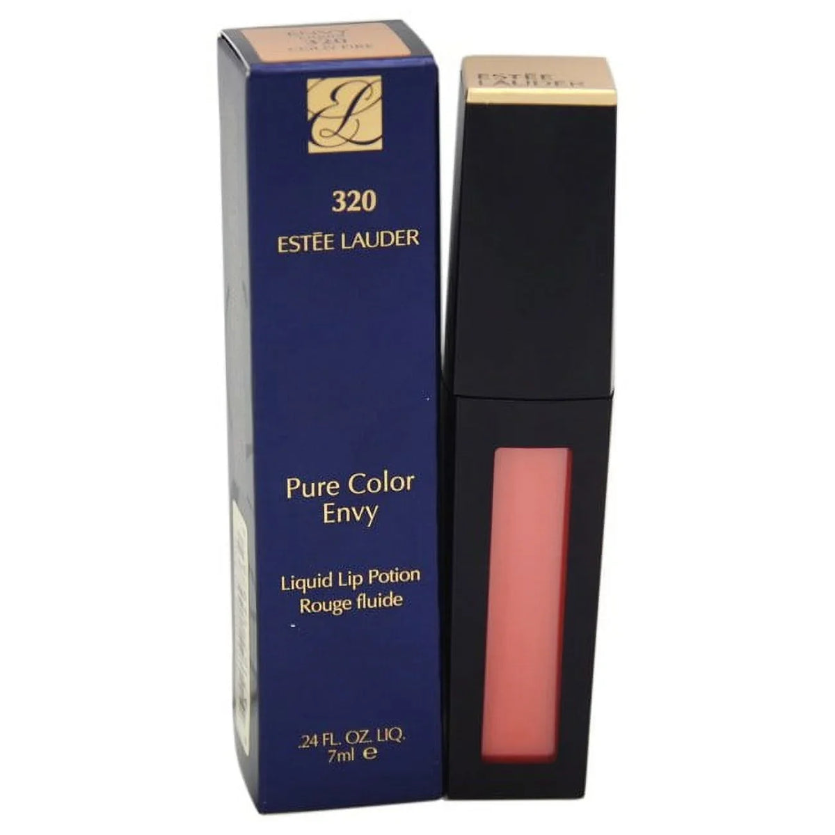 Color Cold Ounce 0.24 320 Envy Lip Liquid Pure Gloss, Women's Fire, Estee Lauder
