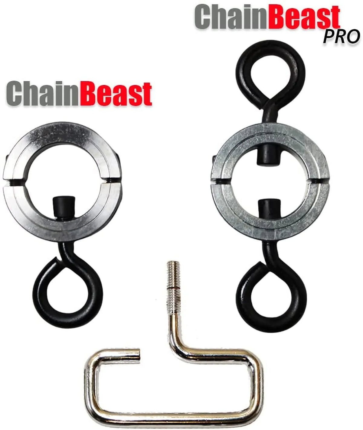 EASY ChainBeast, Chains and Resistance to ALLN-1 Bands F2 for Innovative Barbell Resistance Weight Attach