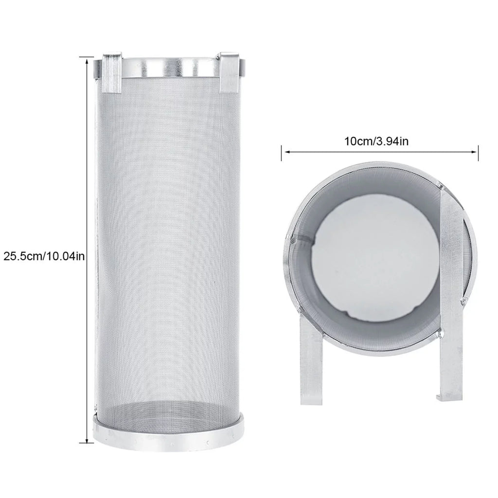 Brew 10 Filter,300 Hop Regun Strainer Filter Stainless Mesh Brew Micron Steel Homemade (Size Beer : 25.5cm)