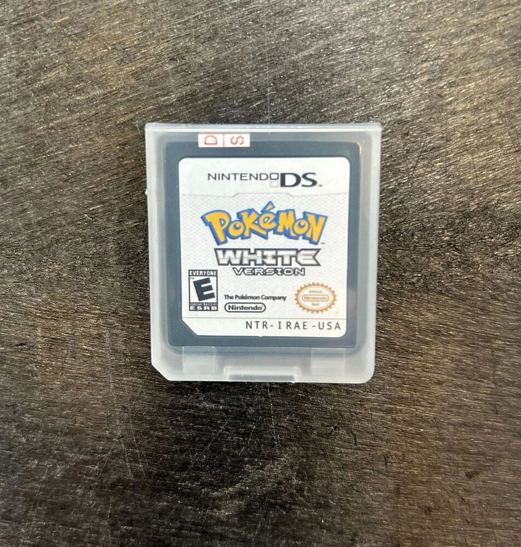 NDS US for DS VG 3DS Pokemon Game Nintendo US 2011 Version White Tested Card