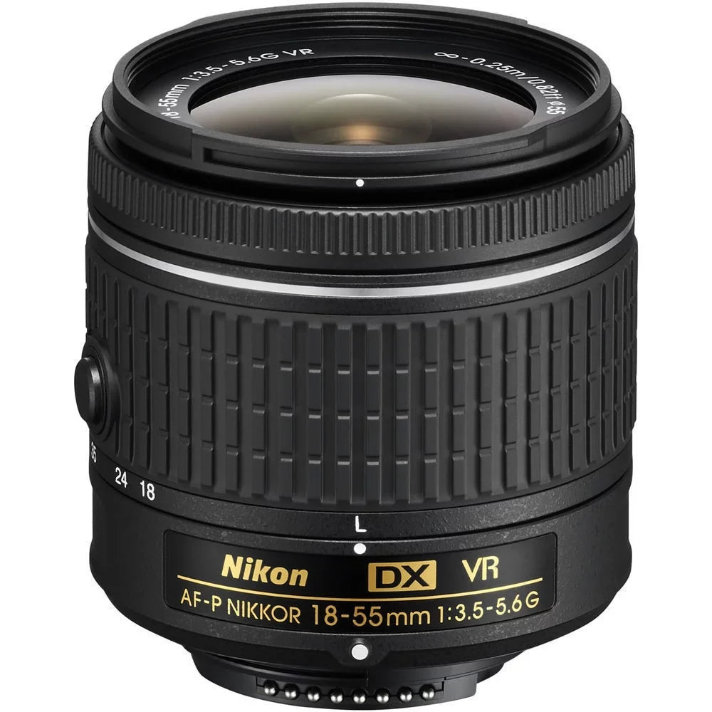 1yr Kit D5600 + + Warranty Nikon 64GB DSLR Canon Case UV + 18-55mm Camera - + VR