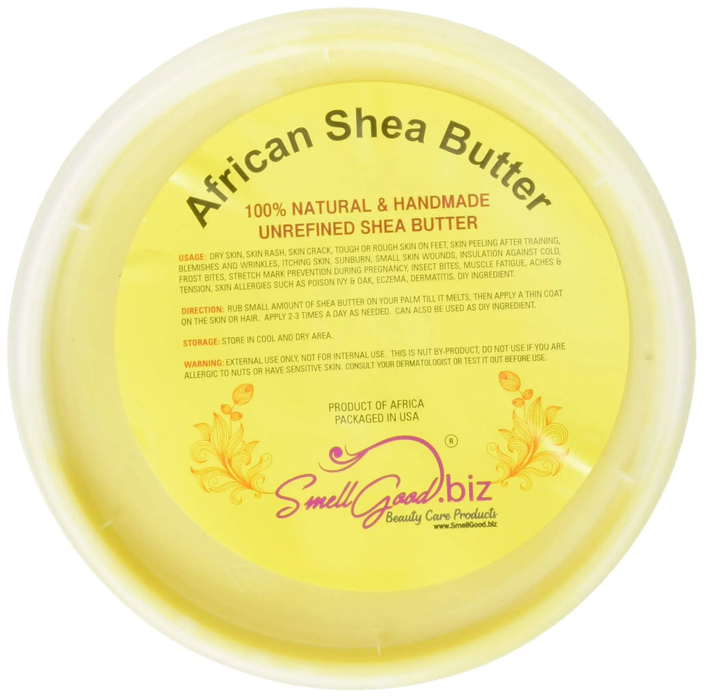 African 100% 32Oz Natural Shea Smellgood Butter
