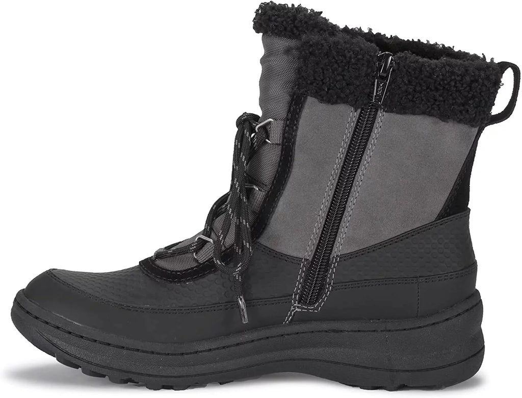 ALTA BareTraps 10 Suede Boots Grey/Black Dark Womens