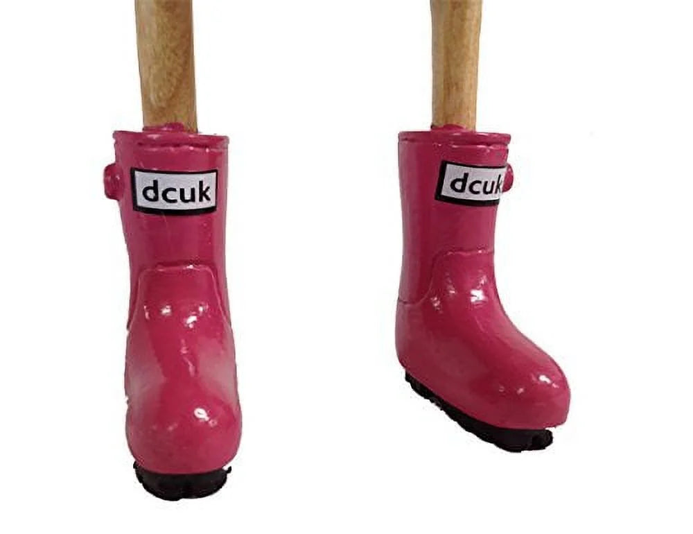 Duck Welly - Large - Solid Ducklet Boots Natural The - Fuchsia Company DCUK,