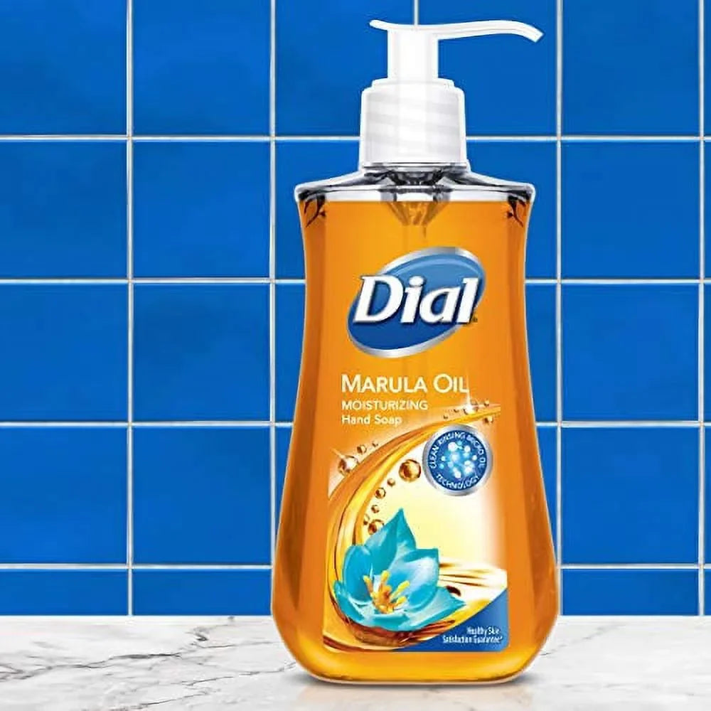 soap, marula dial liquid fluid oil, 7.5 hand pack of ounce, 4