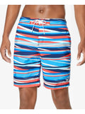 Stripe Stretch Mens XXL Drawstring Lane Striped Shorts Performance Bondi SPEEDO Red