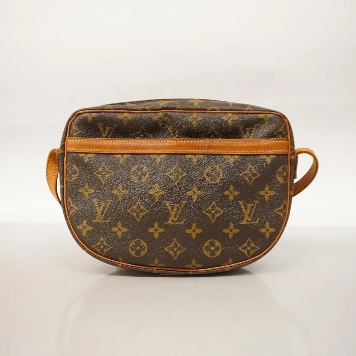 Louis (Good) MM Pre-Owned Vuitton Shoulder Jeune Brown M51226 Monogram Fille Bag Ladies