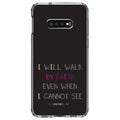 Screen) for - Even - Hybrid Faith See Walk S10e (5.8" Back, Bumper, Clear Corinthians 5:7 When Galaxy Glass By TPU I DistinctInk Protector 2 Acrylic Shockproof Screen Tempered Case Samsung Cannot -