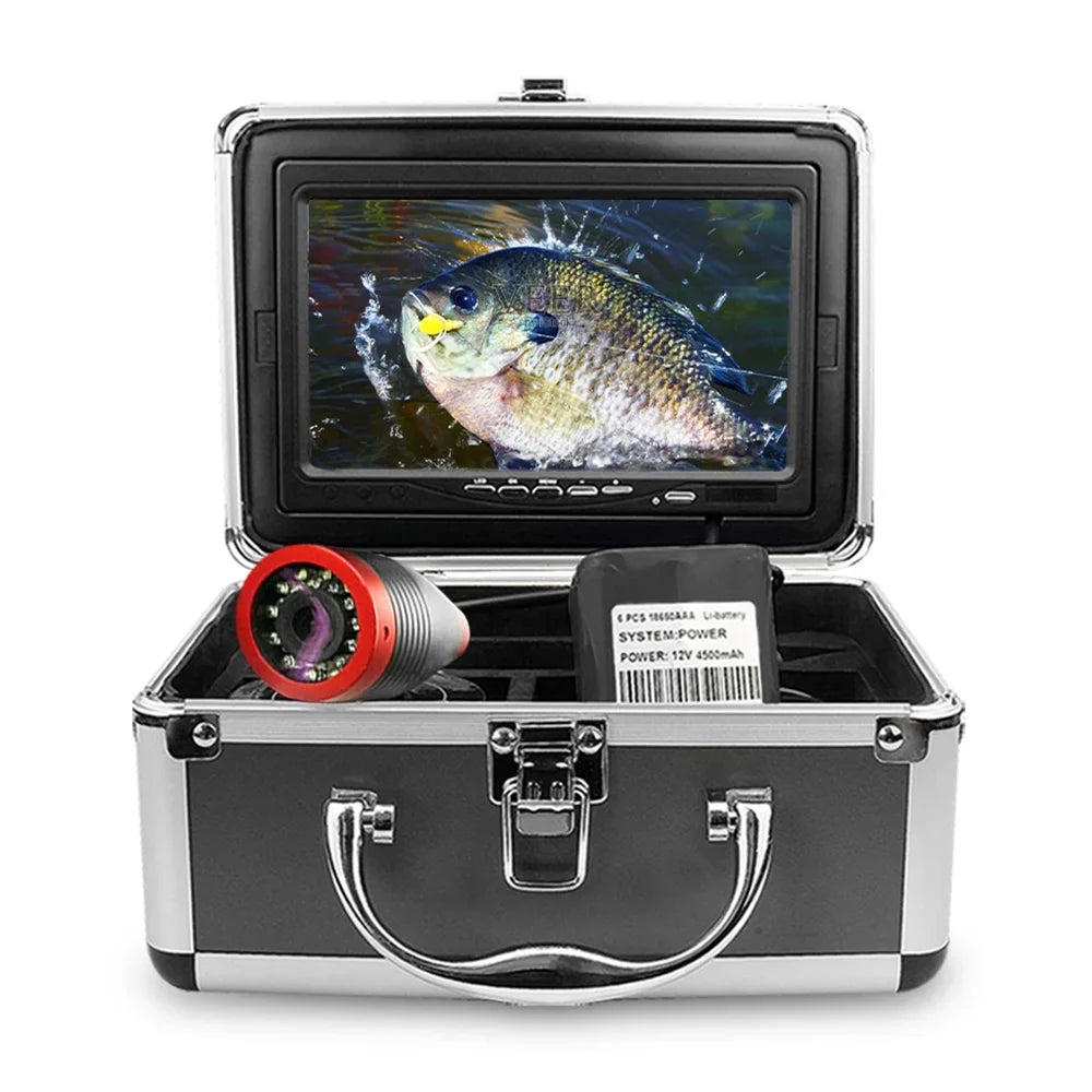 Time Underwater Inch Camera Secrets Kayak Erchang , Portable Underwater Uncover Fish 7 Fishing Lake Finder Real for Sea with Fishing Boat