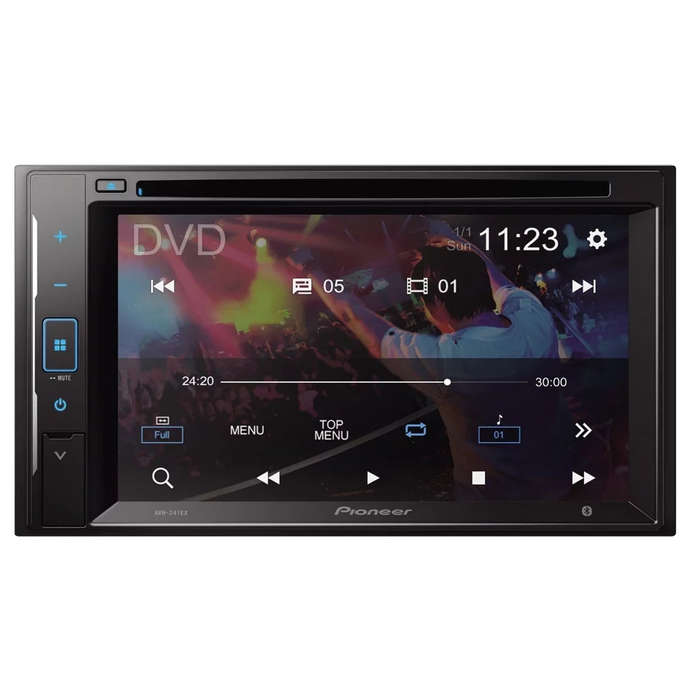 Receiver Digital New Pioneer Bullet 6.2 Media Inch & Camera DVD Backup AVH-241EX w/