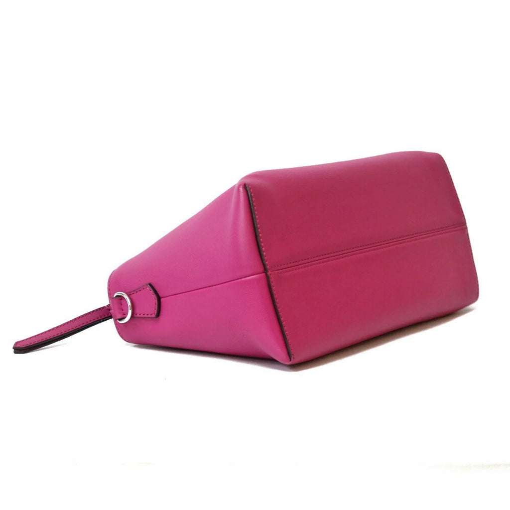 Fendi Women's Shoulder FENDI Pink Pre-Owned (Fair) Bag Leather Visaway