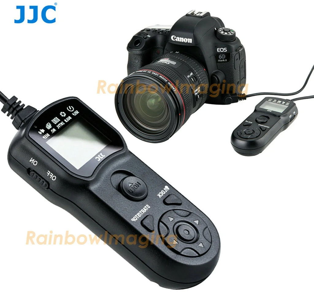 X III Mark 7D IV R C III EOS X II Intervalometer 1D Mark 1D Canon JJC 50D 5DS 1Ds Mark 1D 1D 1D 5DS Remote 6D Mark Timer for 6D EOS 7D II Shutter TM-A II II II II R5 III IV Mark Mark N 5D Cord II