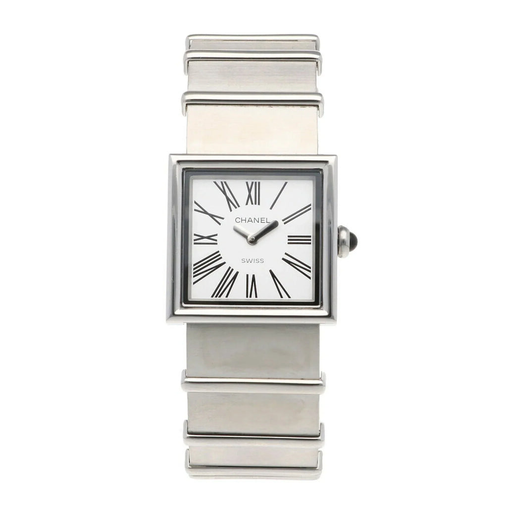 Watch Pre-Owned Ladies Quartz Stainless Wakeari (Fair) CHANEL Steel Non-Waterproof Mademoiselle