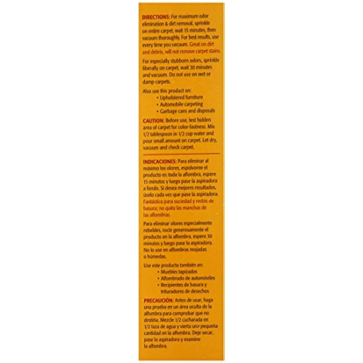 Eliminator For 6) Of (Pack 30 Arm Carpet & Room, Hammer Extra Odor Strength Ounce And
