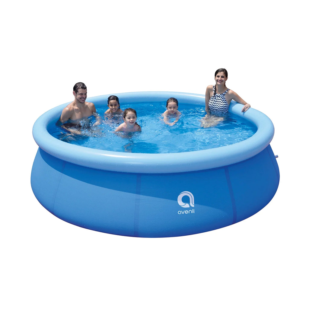 Prompt 10' Pump w/Clean Filter Pool Set JLeisure x 30" Inflatable Plus