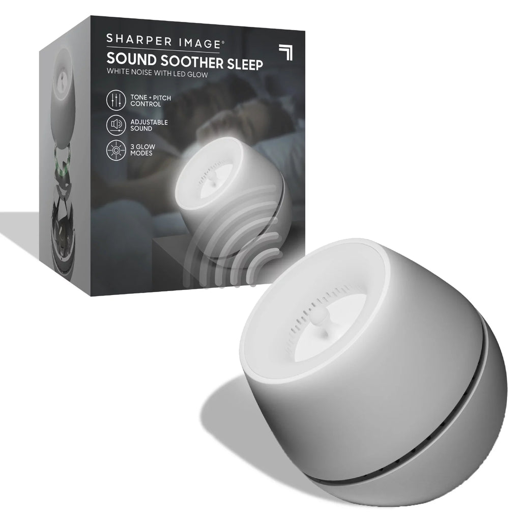 LED With Sharper Glow Image® White Noise Soother Wind, Machine Sound