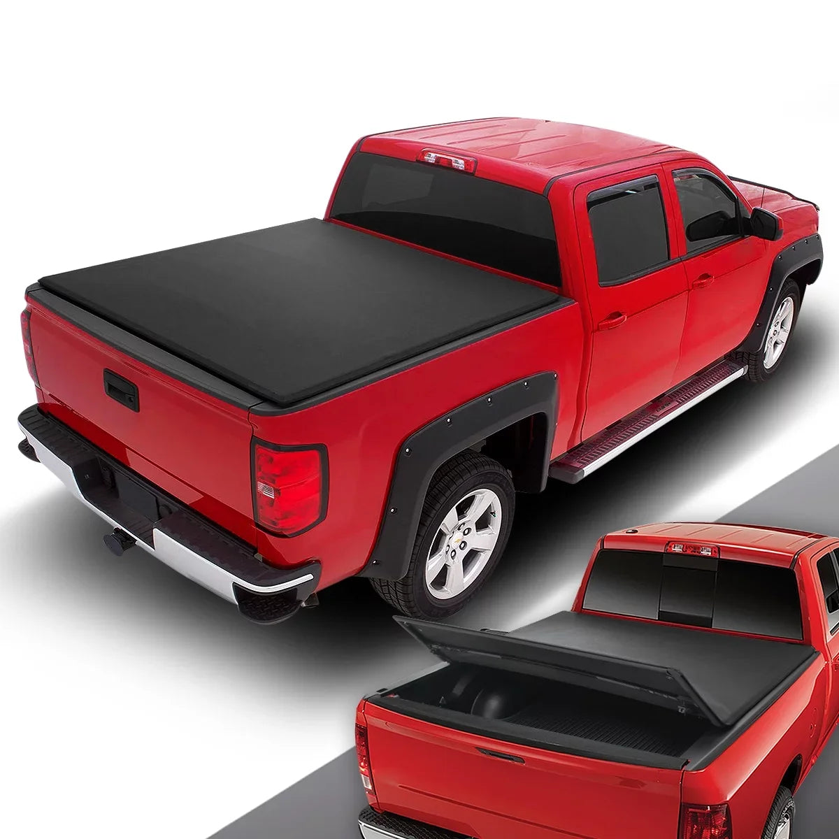 5' Cover 2005 Motoring Frontier Tonneau 12 Nissan 09 Bed Tri-Fold 08 to 10 18 TTC-TRISOFT-049 06 16 Soft 17 07 15 DNA 11 2019 13 Fleetside 14 Trunk for Adjustable
