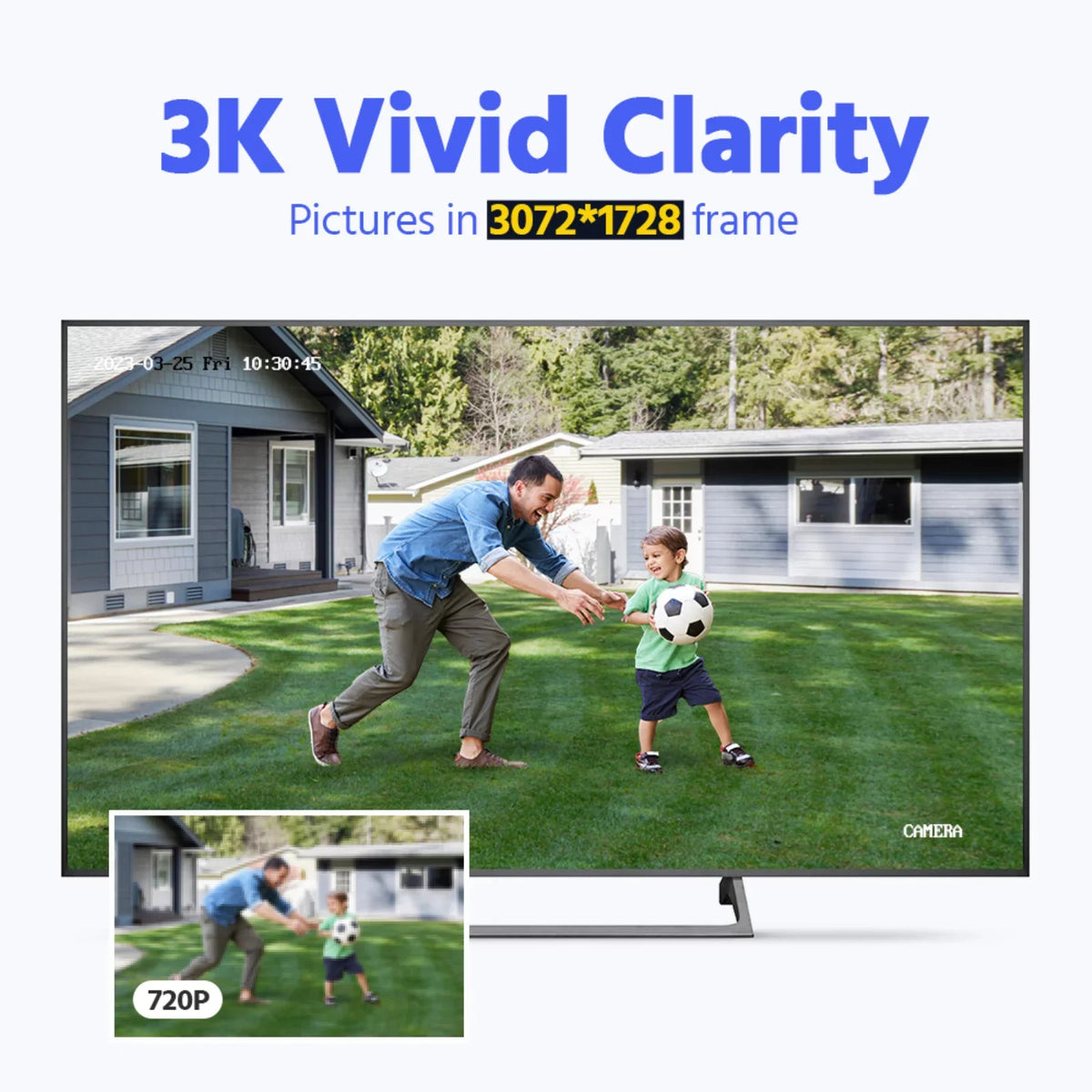 3K Security, Dual Black Home Smart 120 Light, Color Human/Vehicle Surveillance Security Mic Lens, 2.8mm AI Built-in Cameras Turret Detection, Vision, Night dB ANNKE for Wired PoE WDR, Camera, Outdoor