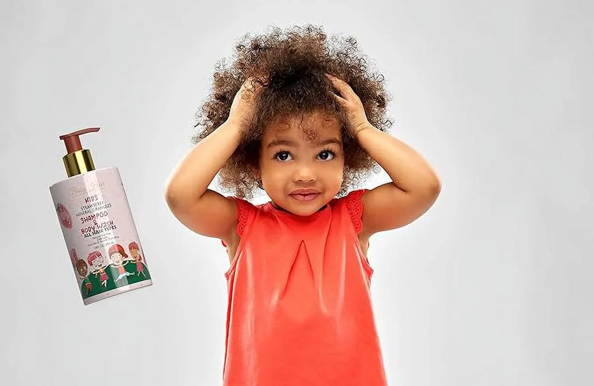 Hair Care Set - Tear-Free Sensation Strawberry Shampoo, Hair Gentle, HAIR Conditioner, Kids: and for and Vegan, Kids BABY Mask
