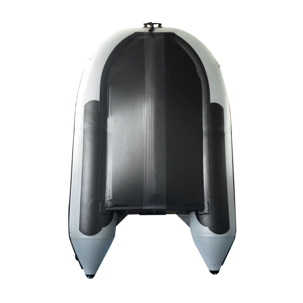 Floor Air Inflatable 8.4 ALEKO Foot Boat Fishing - - Gray