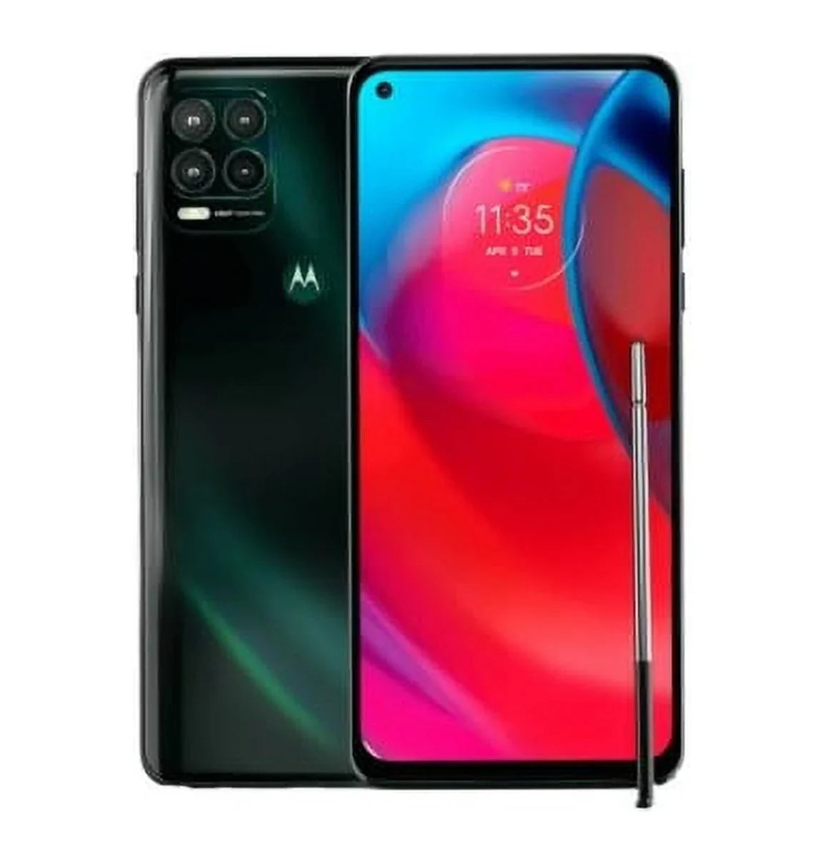 Green Moto T-Mobile PAL80002US RAM Smartphone MP Motorola 4GB Stylus G (Refurbished) 48 128GB 5G 6.8-In Restored