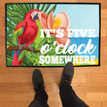 Somewhere O'clock It's Doormat Doormat, Beach/Lake Outdoor Summer Five