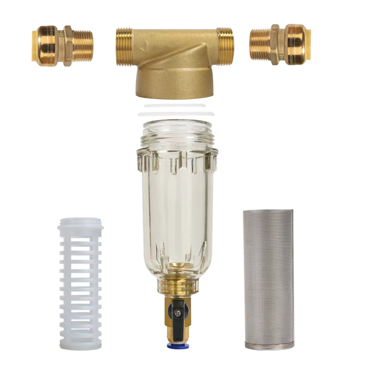 Water House Whole Filter, Watflow Down Filter, Water Spin Home Filter, 100 Sediment Sediment Water Micron Filter,