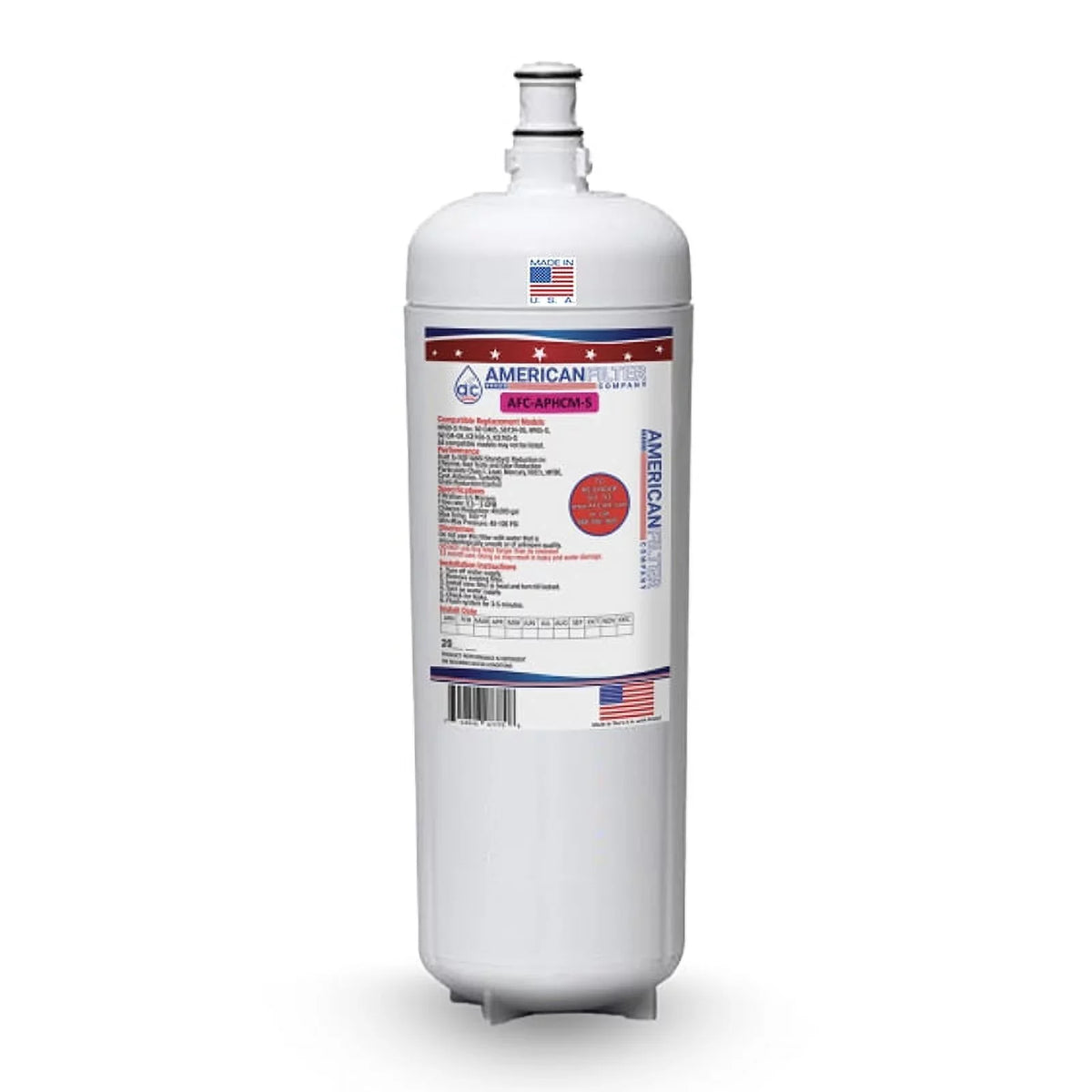 Filter , Made U.S.A. with 1 AquaPure® AFC-APHCM - HF60-S 3M® in , Water Brand AFC , # Model - Filters Compatible