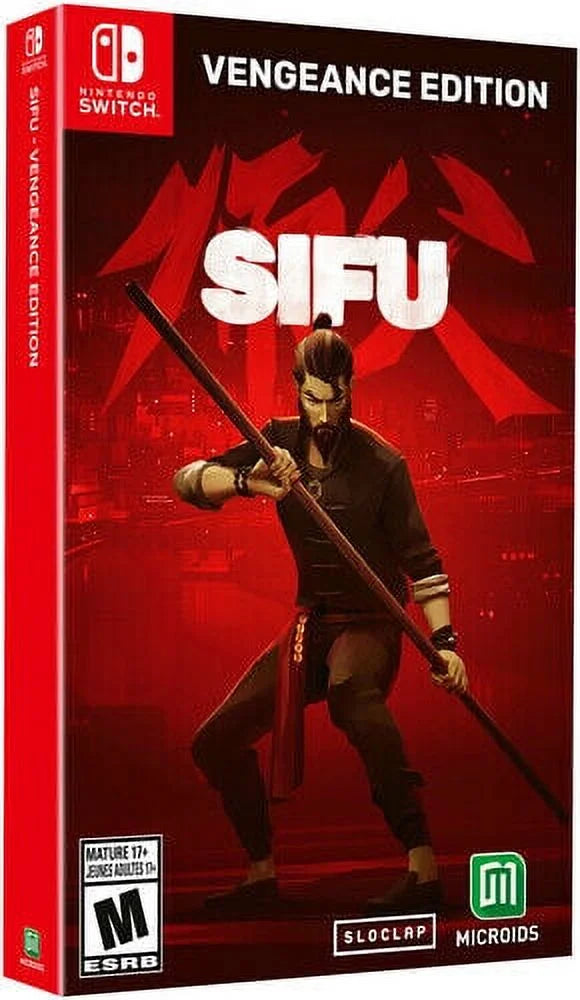 Edition Sifu: [New Vengeance Switch for Game] Video Nintendo