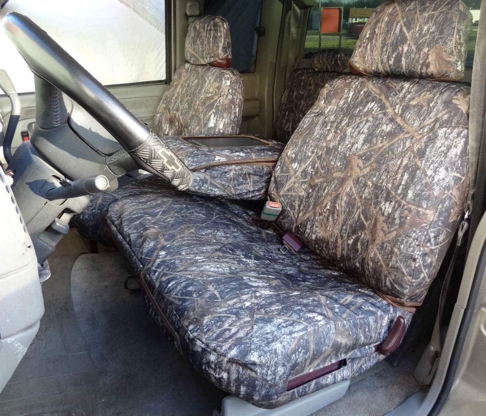 With Split Sierra Silverado, Chevy Seat 1995-2000 Tahoe and GMC Console. CLC IN 60/40 Center Front Camouflage C976 Opening