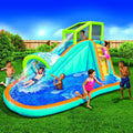 Feet Slide High) Wave - in Wall Water Built Kids Pool by Inflatable Long Huge with 8 Water and Sprinkler Feet Banzi (14