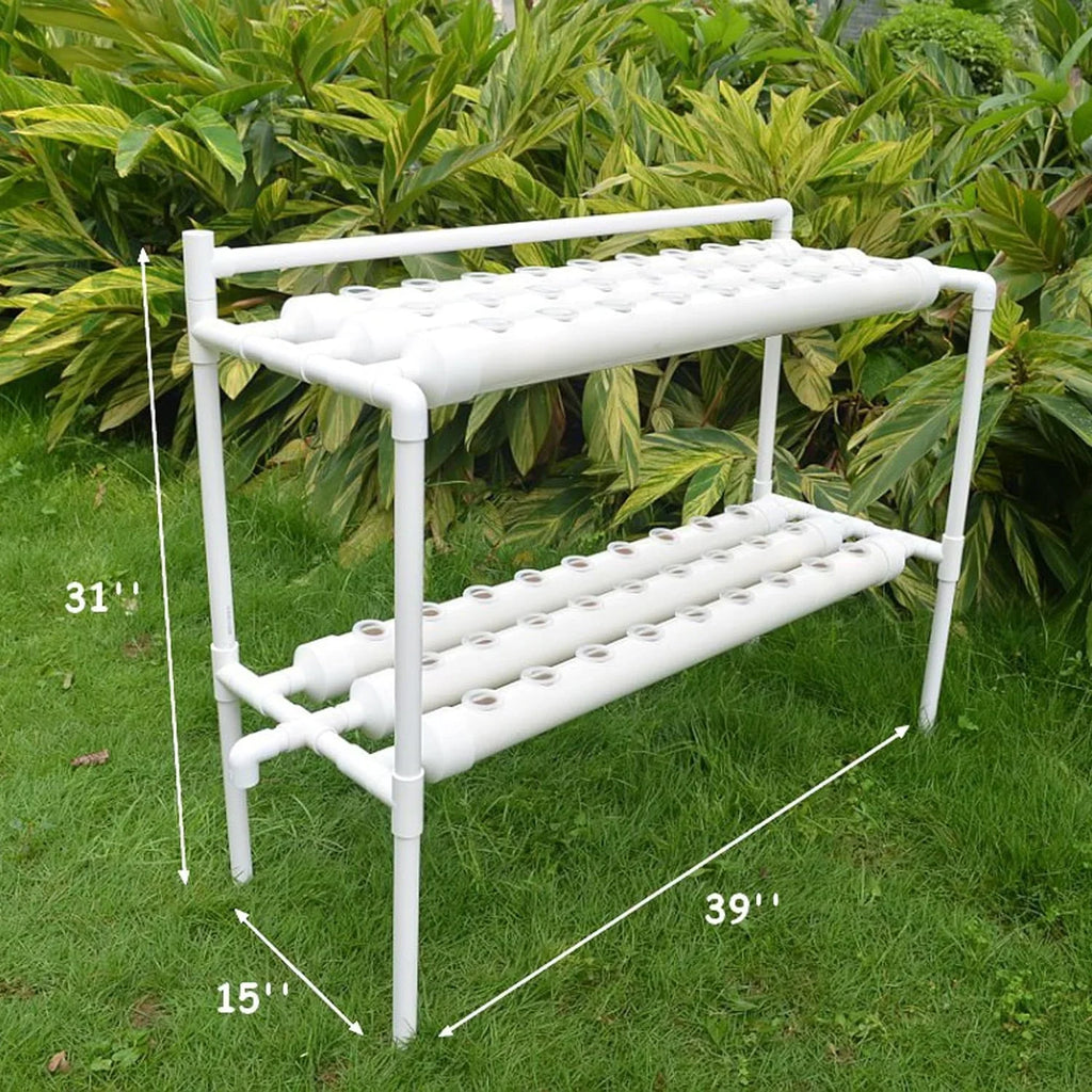 System Growing Plant Hydroponic 54 Sites Grow Machine Pipeline Vegetable